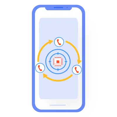 Al Accuracy & Limitless call Routing Icon for website